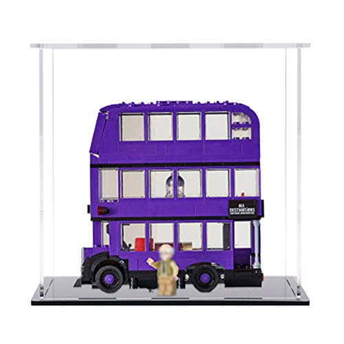 icuanuty Vitrina de Acrílico para Lego 75957 Harry Potter Autobús Noctámbulo, Display Case Vitrinas para Colecciones Modelismo (Solo Vitrina) (2mm)