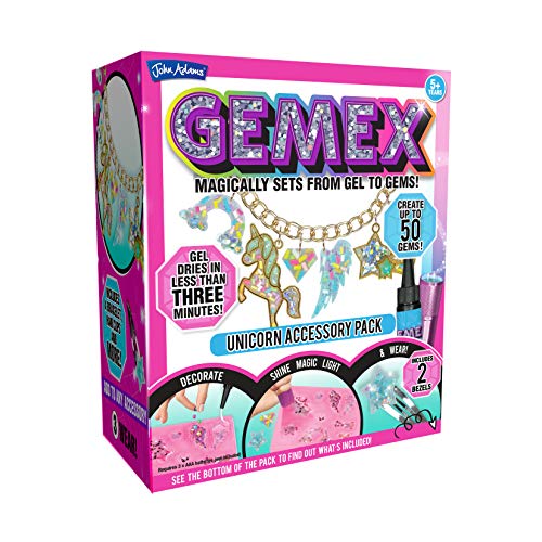 Ideal- GEMEX - Juego de Accesorios de Unicornios, Multicolor (John Adams Leisure Ltd 10852)