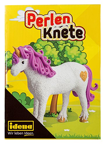 Idena Juego de plastilina de 7 Piezas, diseño de Unicornio, Caballo, no aplicable