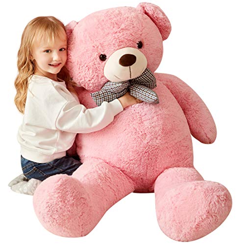 IKASA Oso de Peluche Gigante Juguetes Suaves Peluches (Rosa, 120cm)