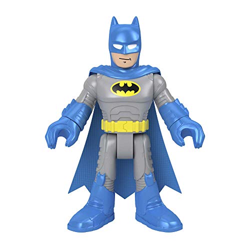 Imaginext DC Super Friends Batman XL, figura grande de acción articulada juguete niños y niñas + 3 años (Mattel GVW22)