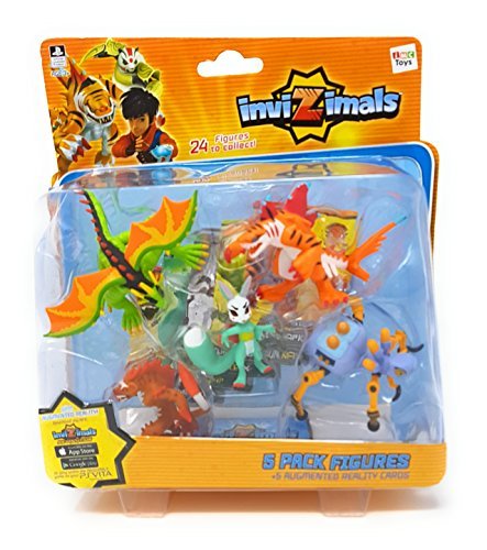 IMC Toys 30039 - 1 Pack 5 Figuras Invizimals, modelo surtido