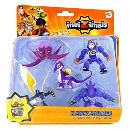 IMC Toys 30039 - 1 Pack 5 Figuras Invizimals, modelo surtido