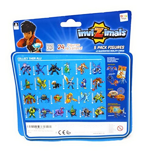 IMC Toys 30039 - 1 Pack 5 Figuras Invizimals, modelo surtido