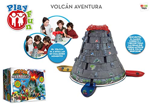 IMC Toys 96738IMIT Play Fun, Volcán Aventura, idioma Español