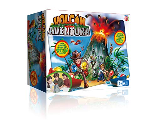 IMC Toys 96738IMIT Play Fun, Volcán Aventura, idioma Español