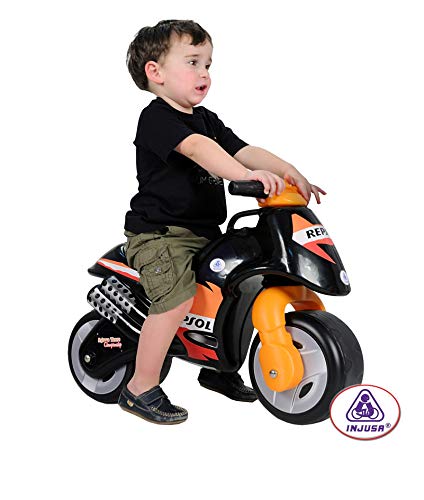 INJUSA - Neox Repsol Moto Correpasillos, para Niños de 18m a 3 Años, Color Negro ( 1901 )