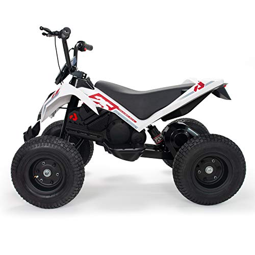 INJUSA - Quad X-Treme Zero 24V con 3 Velocidades, Ruedas Hinchables, Suspensión Trasera y Luces Led Recomendado a Niños +7 Años