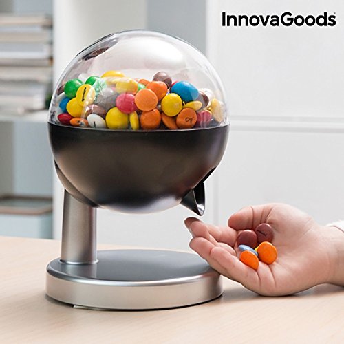 Innovagoods- Mini Dispensador Automático De Caramelos Y Frutos Secos, Multicolor (IGS IG11396)