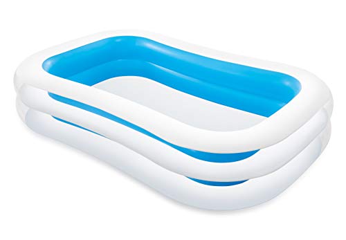 Intex 56483NP - Piscina hinchable rectangular 262 x 175 x 56 cm, 770 litros (Colores surtidos), 1 unidad