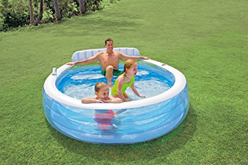 Intex 57190NP Swim Center Family Lounge Pool, 229 x 218 x 76 cm