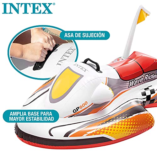 Intex 57520NP - Moto acuática hinchable para niños 117 x 77 cm