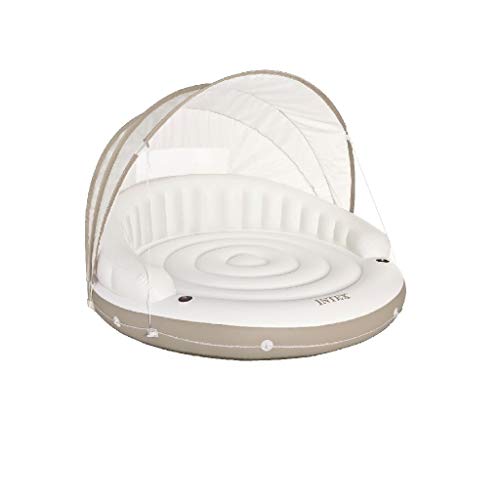 Intex 58292EU - Isla hinchable Canopy crema 199 x 150 cm