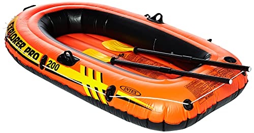 Intex 58357NP - Barca hinchable Explorer Pro 200 con remos e hinchador