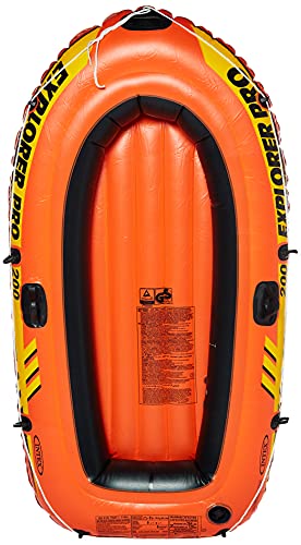 Intex 58357NP - Barca hinchable Explorer Pro 200 con remos e hinchador