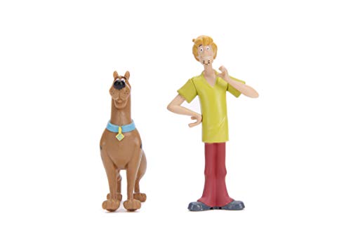 Jada-253255024 Furgoneta Escala 1:24 con Figuras: Scooby Doo y Shaggy Mistery Machine, Multicolor (253255024)