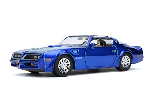 Jada 31118 Hollywood Rides 1:24 Henry Bower's Pontiac Firebird and Pennywise Figura, Azul