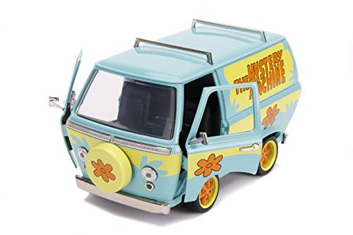 Jada JA31720 1:24 Scooby-Doo Mystery Machine con Figuras