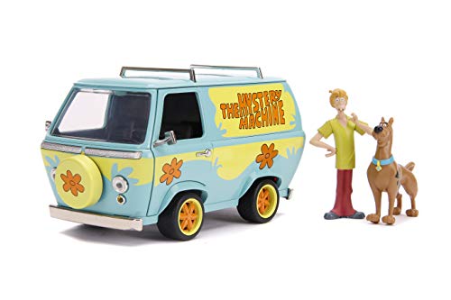 Jada JA31720 1:24 Scooby-Doo Mystery Machine con Figuras