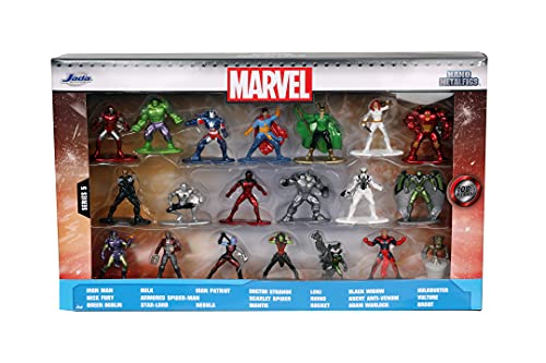 Jada Toys – Marvel Gift Pack de coleccionista con 20 Personajes en Die-Cast cm 4 + 8 años 253225017