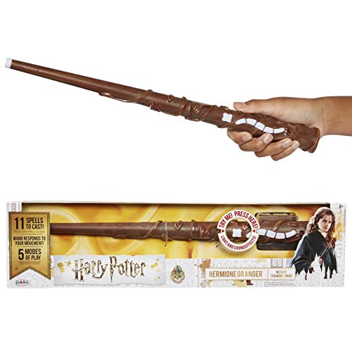 Jakks Pacific Harry potter-varita magica con hechizos-hermione, color granger, talla única (73210) , color/modelo surtido