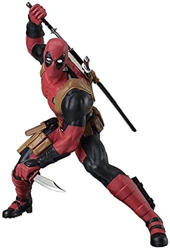 JAPAN OFFICIAL Deadpool - Figuras SPM de 18 cm, plegadas con Katana Sega Marvel Heroes