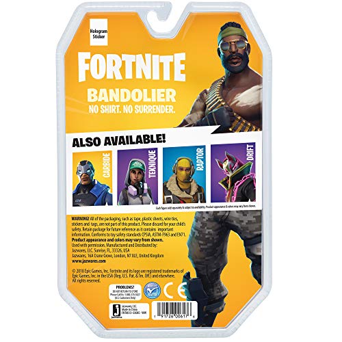 Jazwares- Fortnite Figura coleccionables Raptor, Multicolor (FNT0014) , color/modelo surtido