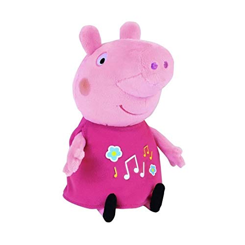 Jemini 023344 Peppa Pig - Peluche Musical y Luminoso (+/- 25 cm)