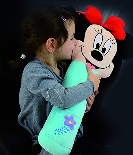 Jemini – 023593 Disney Minnie Gran Protege cinturón – Cojín para niños +/-55 cm, 23583, Azul