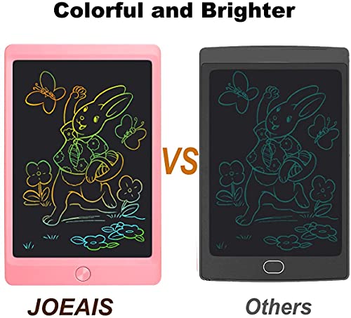 JOEAIS Tableta de Escritura LCD Color 8,5 Pulgadas Doodle Tabler de Escritura electrónica Tablero de Dibujo Digital Tableta de Dibujo gráfico Adecuado para niños, hogar, Escuela, Oficina (Rosado)