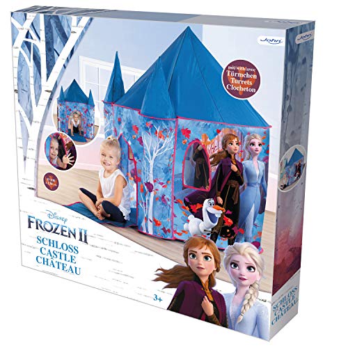 John Disney Eiskönigin Palace Deluxe-Tienda de campaña con Castillo de Frozen, 2, Color Azul (75117)