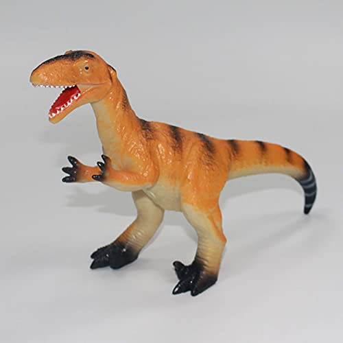 JOKFEICE Dinosaur Toys - Figura de dinosaurio realista grande y suave Gallimimus dinosaurio, proyecto científico, juguetes educativos, regalo de cumpleaños, decoración de pastel para niños