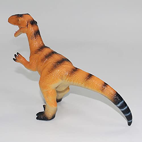 JOKFEICE Dinosaur Toys - Figura de dinosaurio realista grande y suave Gallimimus dinosaurio, proyecto científico, juguetes educativos, regalo de cumpleaños, decoración de pastel para niños