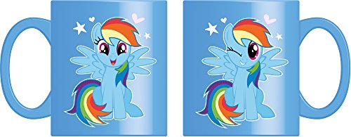 Joy Toy 95771 Rainbow Dash taza de cerámica en caja, 320 ml