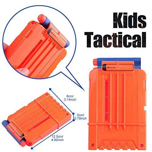 Joyhoop Kit de Chaleco Táctico para Niños, Chaleco Táctico para Niños para Pistolas Nerf N-Strike Elite.(Extra con Objetivo de Tiro Eléctrico)