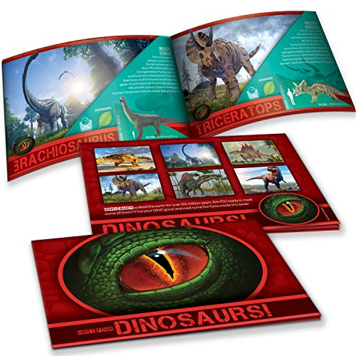 JOYIN Figuras de Dinosaurio realistas educativas con folleto de Dinosaurios