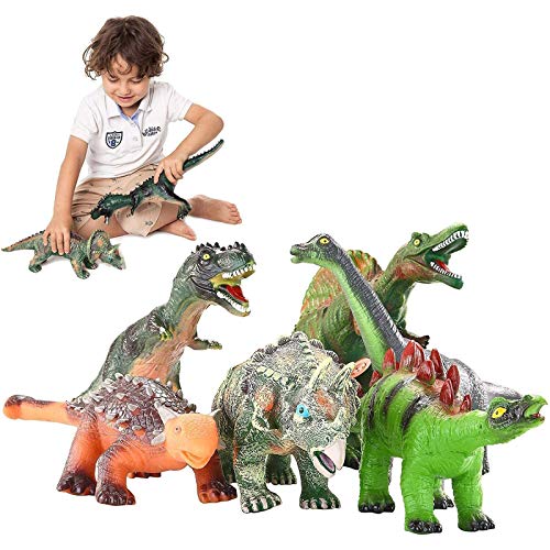 JOYIN Figuras de Dinosaurio realistas educativas con folleto de Dinosaurios