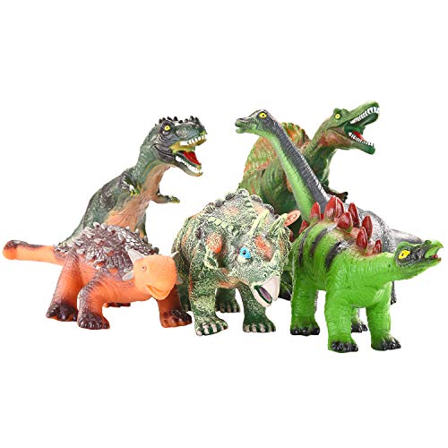 JOYIN Figuras de Dinosaurio realistas educativas con folleto de Dinosaurios