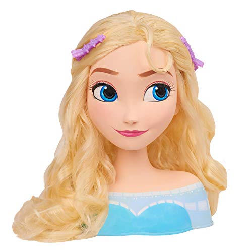 JP Disney Styling 12902 Frozen Elsa Cabeza de Estilo, sin Color