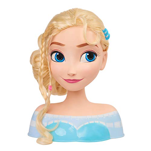 JP Disney Styling 12902 Frozen Elsa Cabeza de Estilo, sin Color