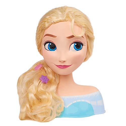 JP Disney Styling 12902 Frozen Elsa Cabeza de Estilo, sin Color