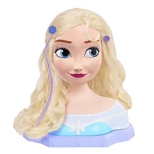 JP Disney Styling Frozen Deluxe Elsa Styling Head, sin Color