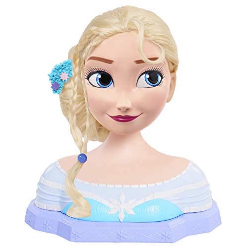 JP Disney Styling Frozen Deluxe Elsa Styling Head, sin Color