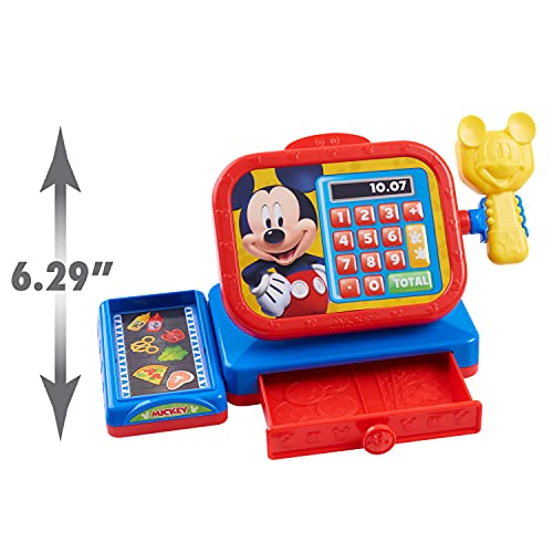 JP Mickey & Minnie- Caja registradora de Mickey Mouse Funhouse, Multicolor, H W 26.5cm x D 15.5cm (Flair Leisure Products 38681)