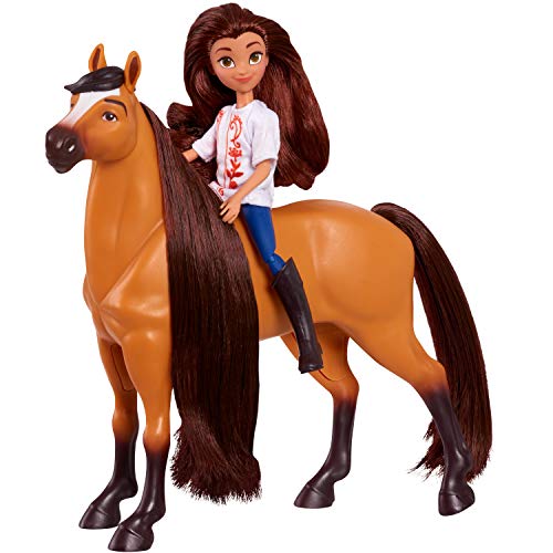 JP Spirit JPL39766 Spirit - Muñeca pequeña y Caballo - Lucky & Spirit