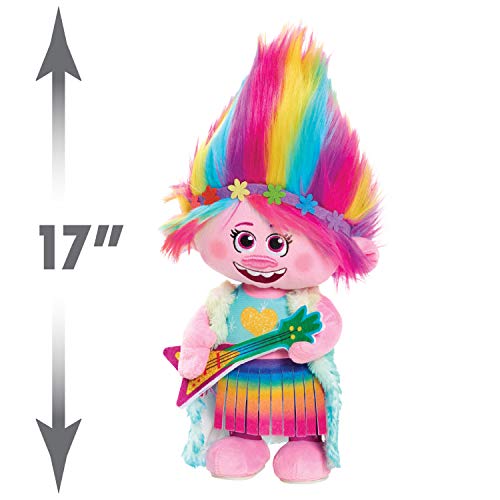 JP Trolls JPL65330 Trolls World Tour Dancing Feature Poppy Plush