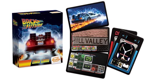 Juego de Cartas Shuffle Retro Regreso al Futuro. Cartamundi (Back to The Future Retro Card Game)