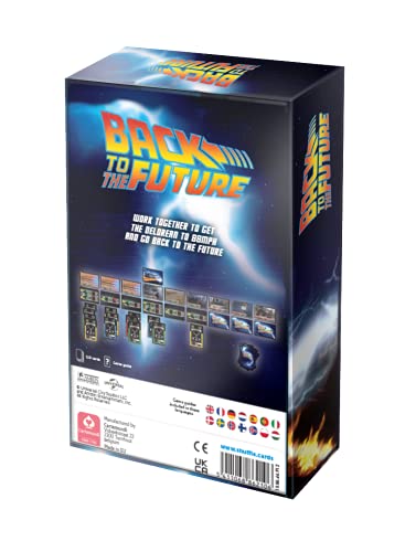 Juego de Cartas Shuffle Retro Regreso al Futuro. Cartamundi (Back to The Future Retro Card Game)