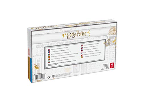 Juego de Cartas tripack Harry Potter. Cartamundi Shuffle. Pack con Tres Barajas y Tres Juegos.