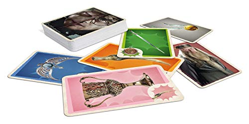 Juego de Cartas tripack Harry Potter. Cartamundi Shuffle. Pack con Tres Barajas y Tres Juegos.